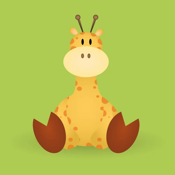 Giraffa — Vettoriale Stock