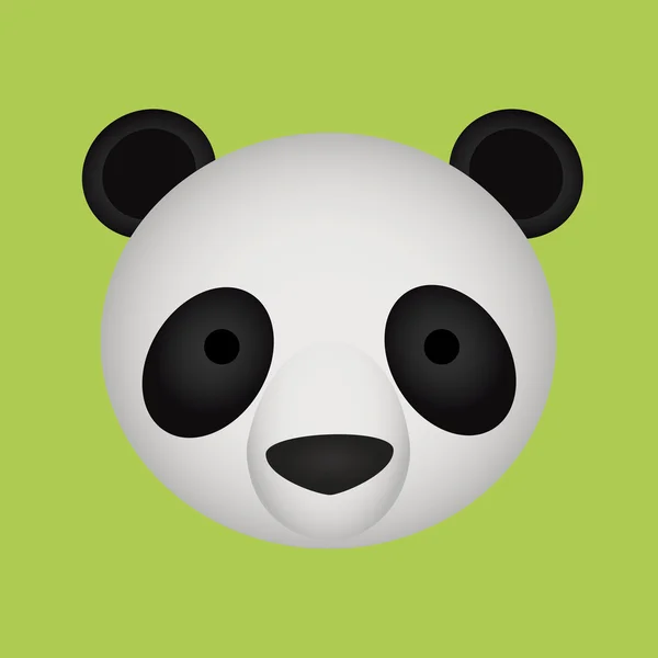 Panda — Stockvektor