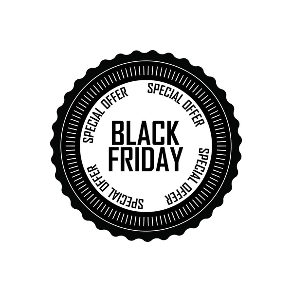 Black Friday — Stock Vector