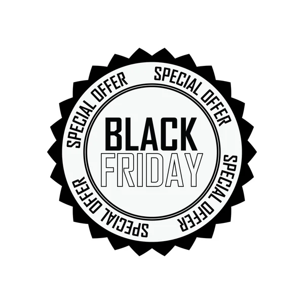 Black Friday — Stock Vector