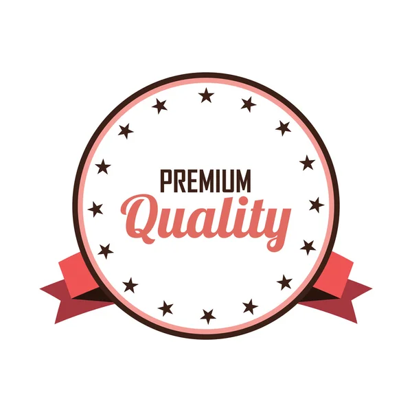 Premium label — Stock Vector