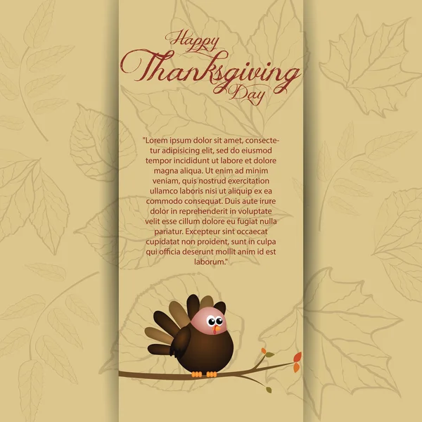 Thanksgiving day — Stock Vector