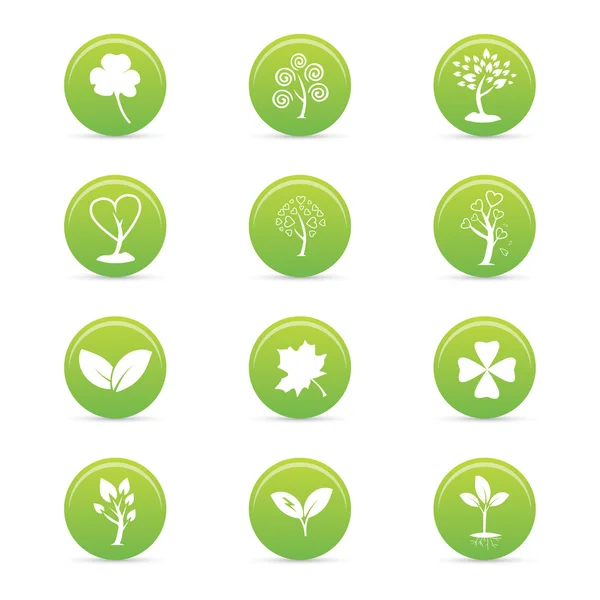 Sustainability icons — Stock Vector