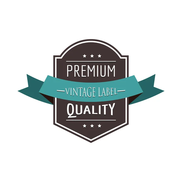 Label Premium — Image vectorielle