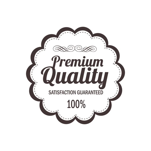 Premium label — Stock Vector