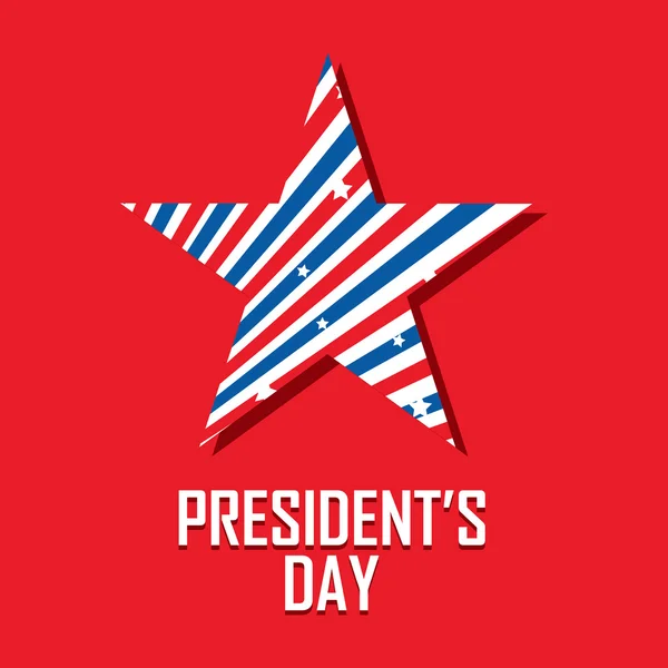 Día del Presidente — Archivo Imágenes Vectoriales