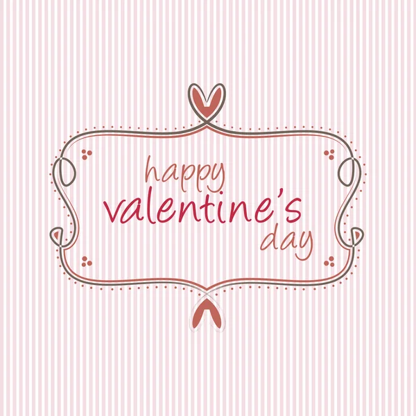 Valentine's Day label — Stock Vector