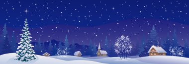 Download Christmas Village Premium Vector Download For Commercial Use Format Eps Cdr Ai Svg Vector Illustration Graphic Art Design SVG Cut Files