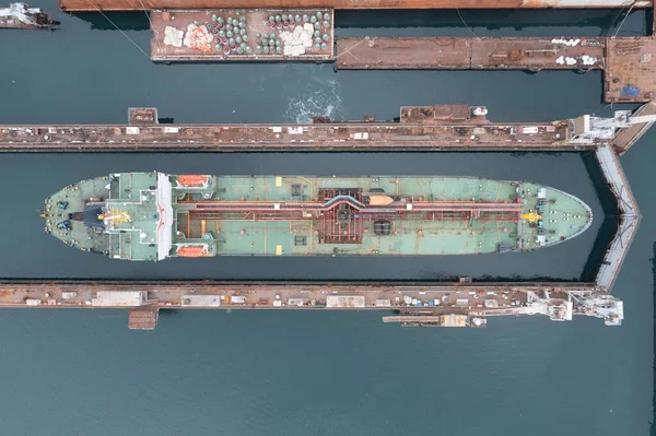 Slavianka Primorsky Kray Russia Травня 2020 Dock Reserving Ships — стокове фото