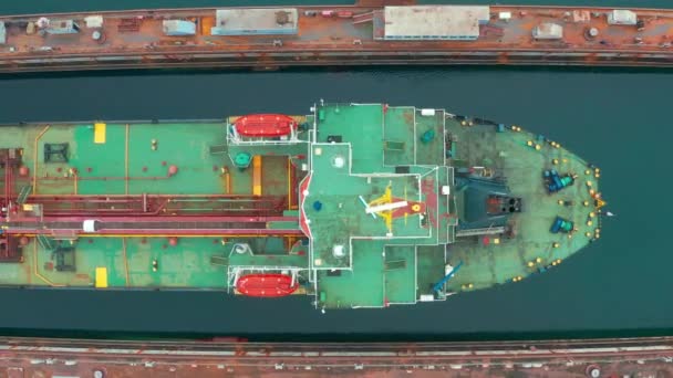 Slavianka Primorsky Kray Ryssland Maj 2020 Docka Med Reparationsfartyg — Stockvideo