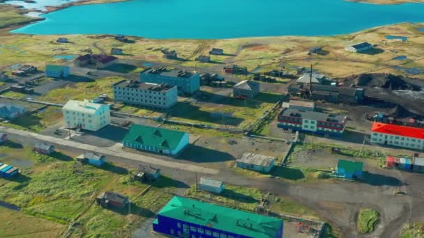 Konergino Chukchi Region Russia June 2020 Sight Settlement — 图库视频影像