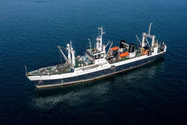 Великий Рибальський Морський Траулер Морі — стокове фото