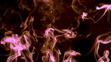 Renkli duman yavaş çekimde ve yakın çekimde çekilir..