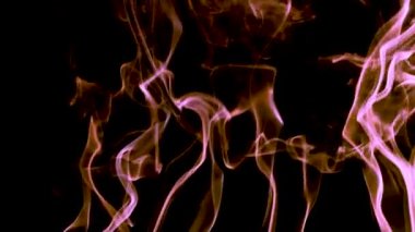 Renkli duman yavaş çekimde ve yakın çekimde çekilir..