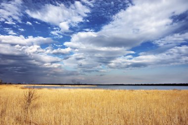 renkli peyzaj lowlands.