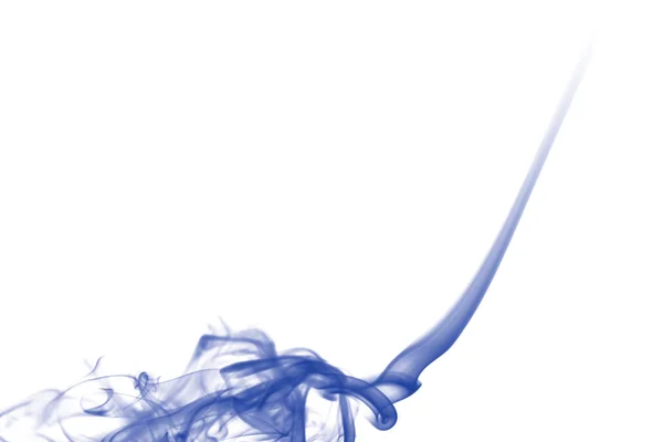 Imaginative smoke shape on white — Stock Photo, Image