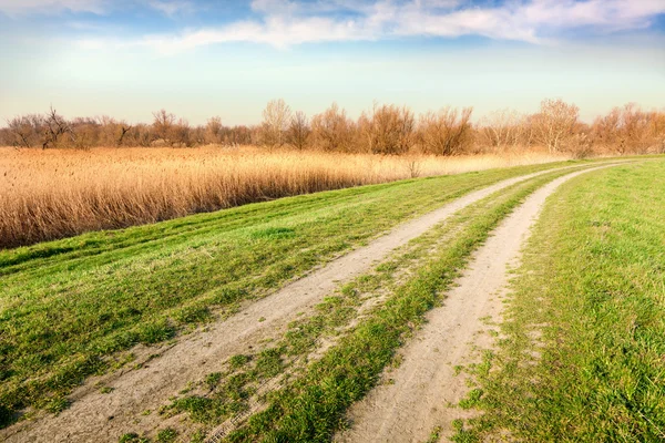 Sentiero per la zona per il bird watching — Foto Stock