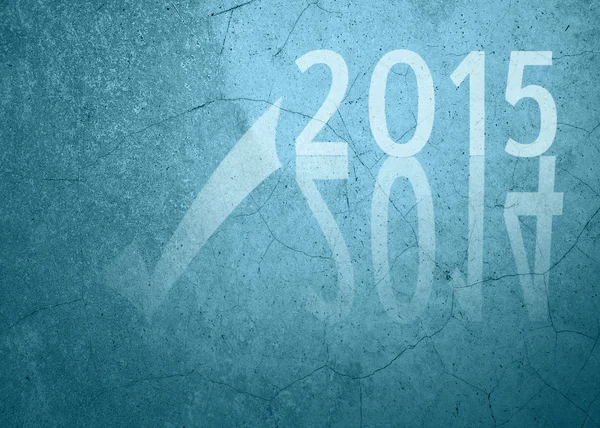 Background for upcoming 2015 in grunge style — Stock Photo, Image