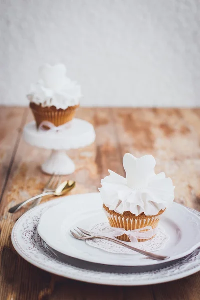 Cupcakes para casamento — Fotografia de Stock