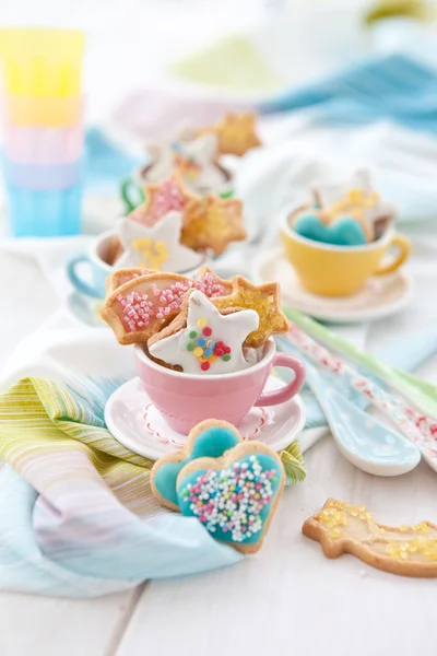 Kleurrijke cookies — Stockfoto