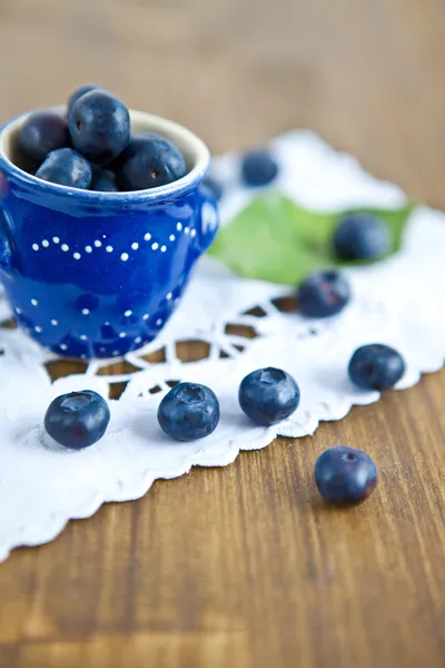 Frische reife Blaubeeren — Stockfoto