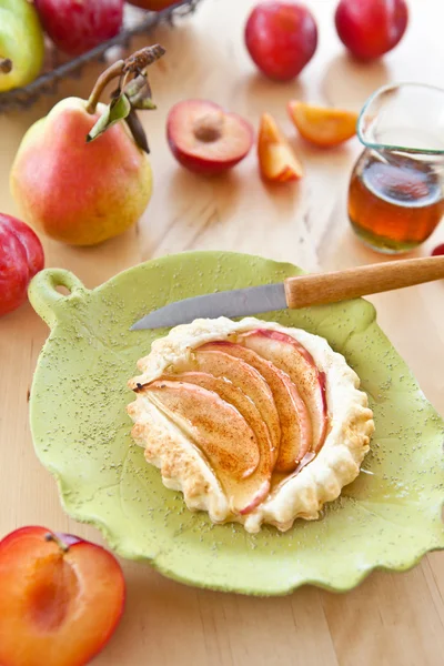 Little apple tart — Stock Photo, Image