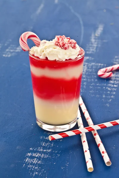 Colorful dessert for christmas — Stock Photo, Image