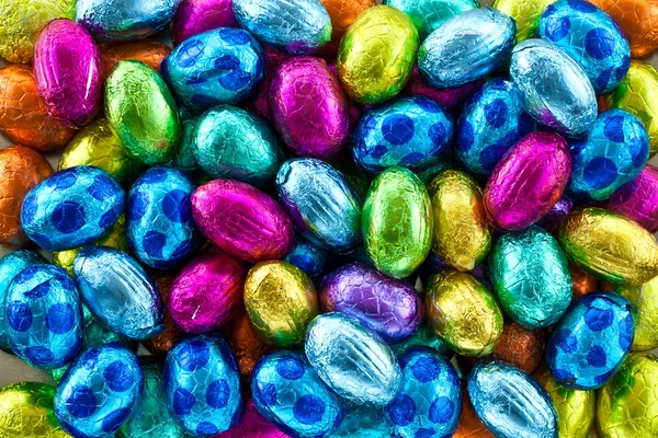 Barevná vajíčka na Velikonoce — Stock fotografie