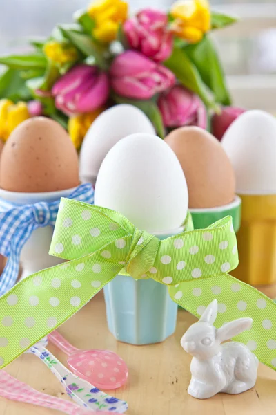 Kokta ägg till påsk — Stockfoto