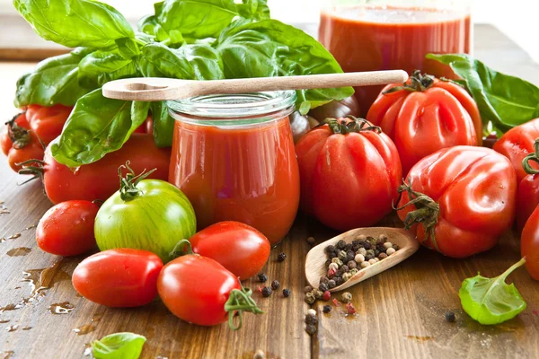 Sauce tomate maison — Photo