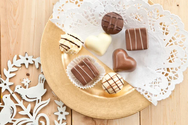 Various chocolates — Stock Photo, Image