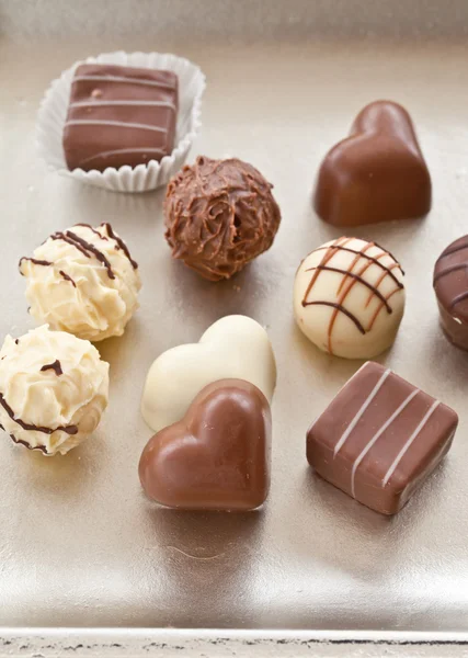 Various chocolates — Stock Photo, Image