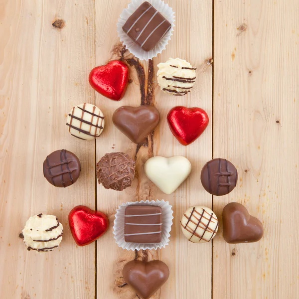 Various chocolates — Stock Photo, Image