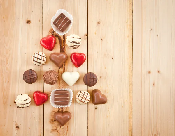 Various chocolates — Stock Photo, Image