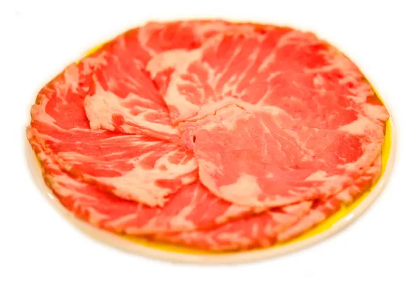 スライス tritip 肉 — ストック写真