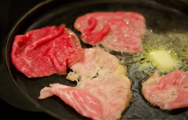 Thai style grill beef — Stock Photo, Image