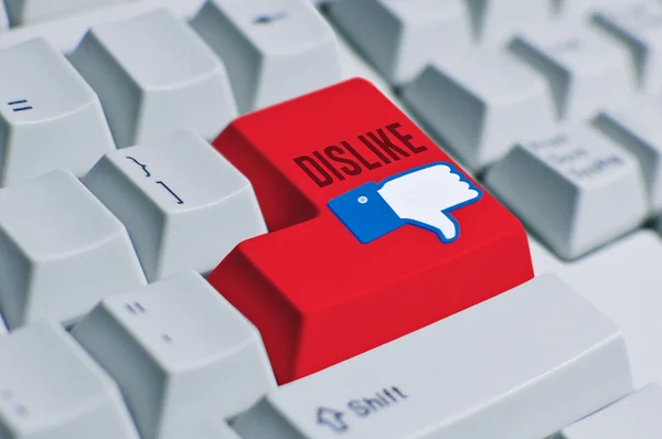 Dislike Button — Stock Photo, Image