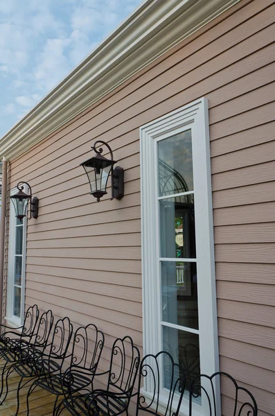 Side of the vintage building — Stock Photo, Image