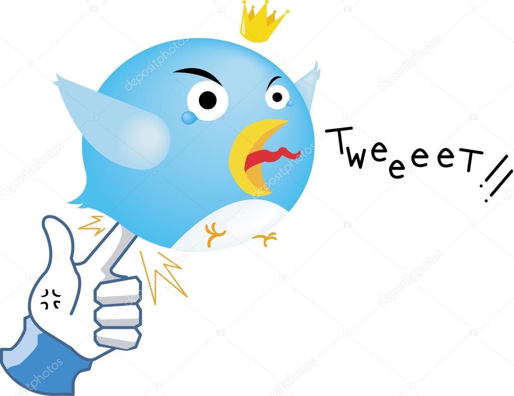 Social network parody - Like Revenge...by stabbing Bird's butt