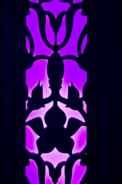 Padrão de silhueta violeta — Fotografia de Stock