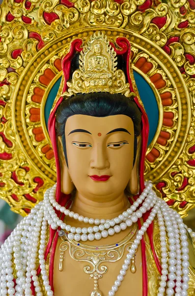 The face of Quan Yin Bodhisattva — Stock Photo, Image