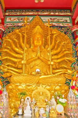Altın bin el quan yin bodhisattva Tapınak