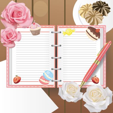 tatlılar günlüğü satırı ve tükenmez kalem