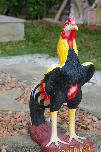 Statua kurczaka — Zdjęcie stockowe