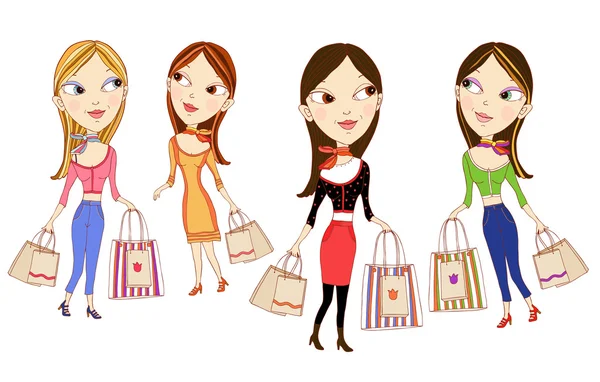 Shopping — Stock Vector