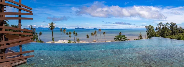 Wyspa tropikalna Koh Mak, rajska plaża i kurort, w pobliżu Koh Chang, Trat, Tajlandia — Zdjęcie stockowe