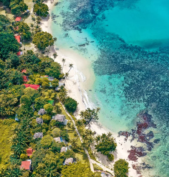 Koh Mak isla tropical y su playa paradisíaca cerca de Koh Chang, Trat, Tailandia — Foto de Stock