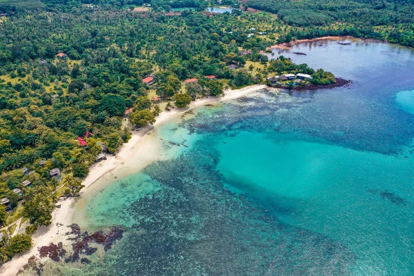 Koh Mak isola tropicale e la sua spiaggia paradisiaca vicino a koh Chang, Trat, Thailandia — Foto Stock