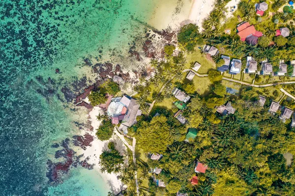 Wyspa tropikalna Koh Mak i jej rajska plaża w pobliżu Koh Chang, Trat, Tajlandia — Zdjęcie stockowe