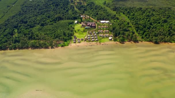 카맥 열대 섬, 낙원의 해변 과 휴양지, 타이 , 트라 트 의 코 창 근처 — 비디오